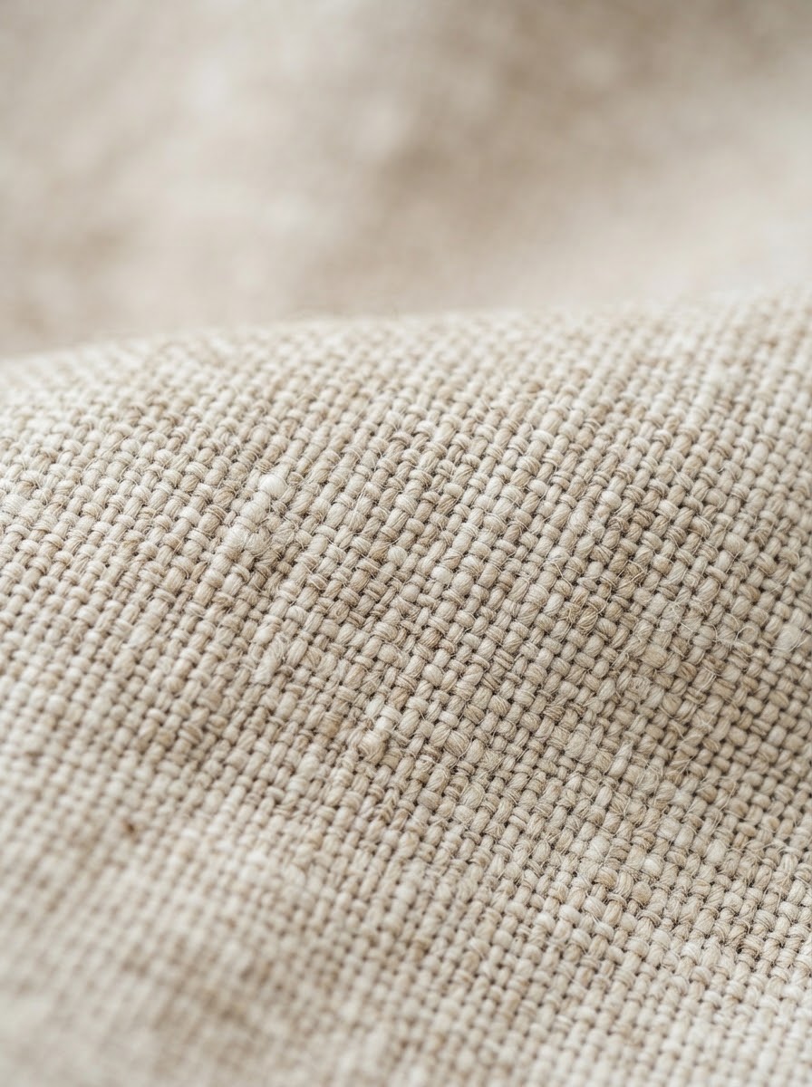 Tessuto cashmere e lino