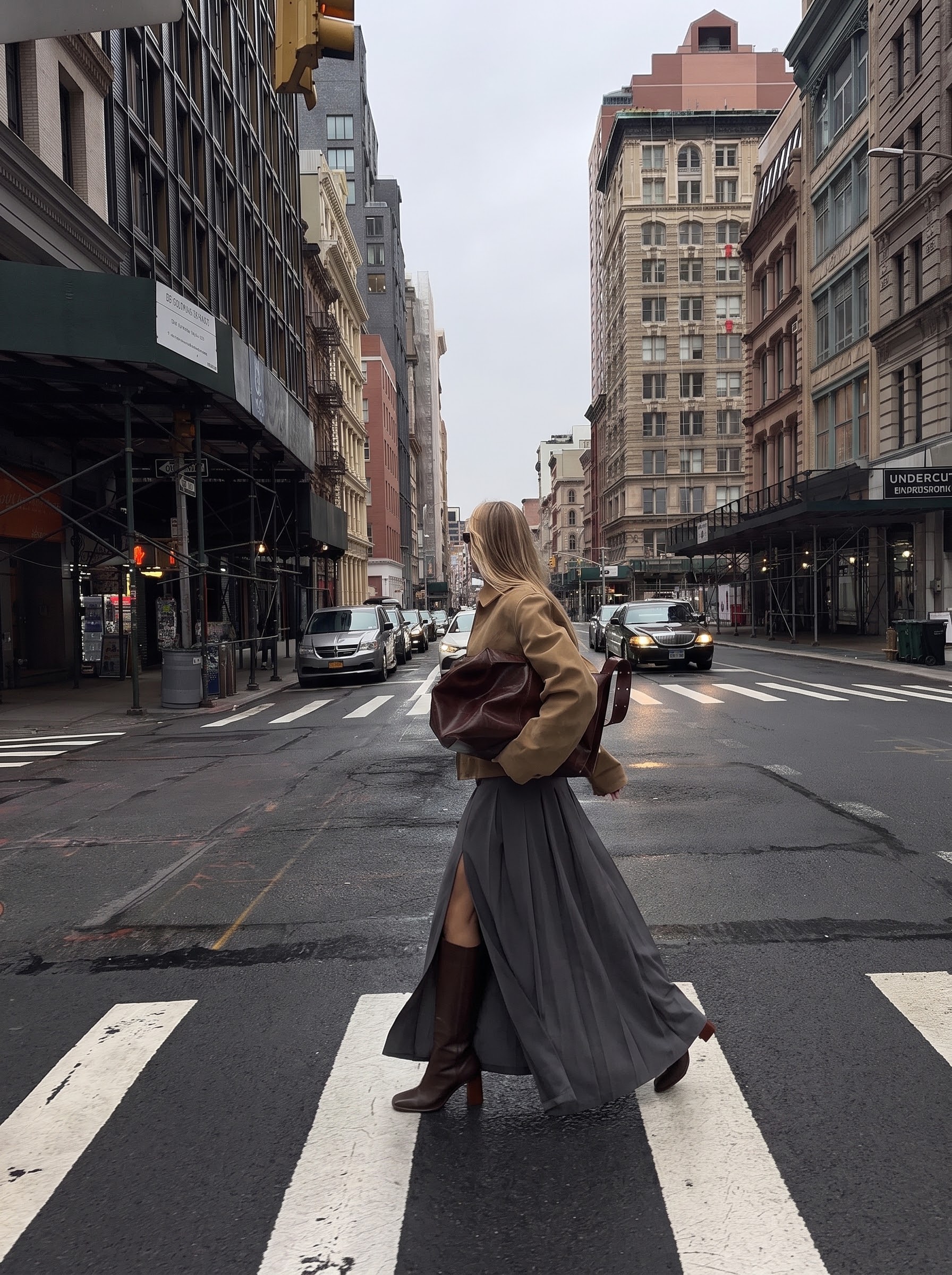 New York City street scene