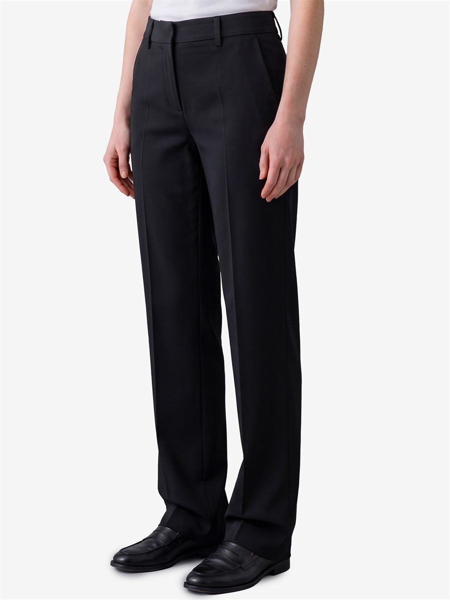 Sutton New York - Pantalone in tela stretch nero - Dettaglio capo